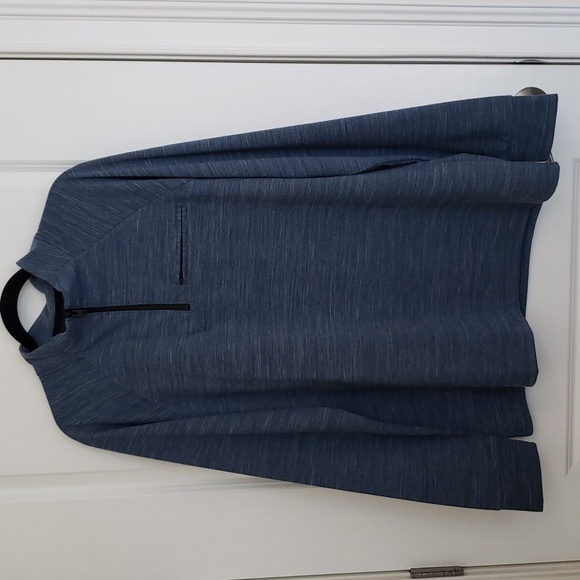 Apt. 9 Men's Quarter Zip Long Sleeve Pullover Navy - Size XXL - Picture 1 of 6